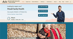 Desktop Screenshot of moabfamilyhealth.com